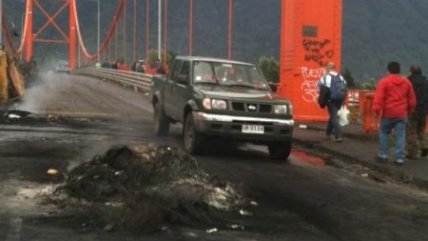 Dirigente de Aysén: Desbloqueo del puente Ibáñez es una señal para el Gobierno