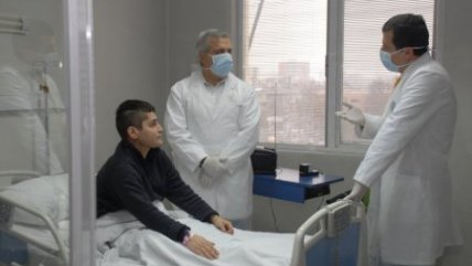   La visita del ministro Mañalich a pacientes trasplantados 