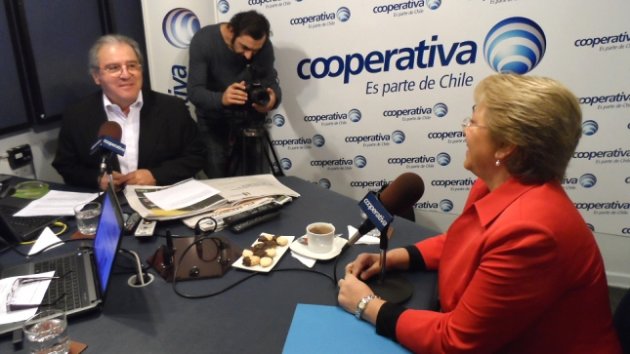Michelle Bachelet en El Diario de Cooperativa Michelle Bachelet en El Diario de Cooperativa