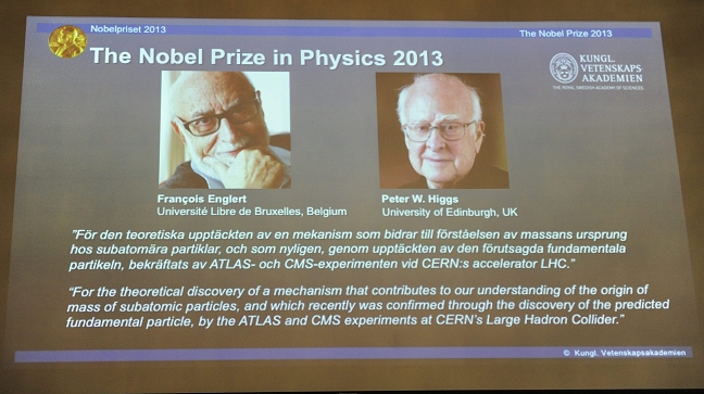 Peter Higgs dijo estar 