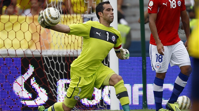 Claudio Bravo: El empate duele por la forma en que enfrentamos el partido Claudio Bravo: El empate duele por la forma en que enfrentamos el partido