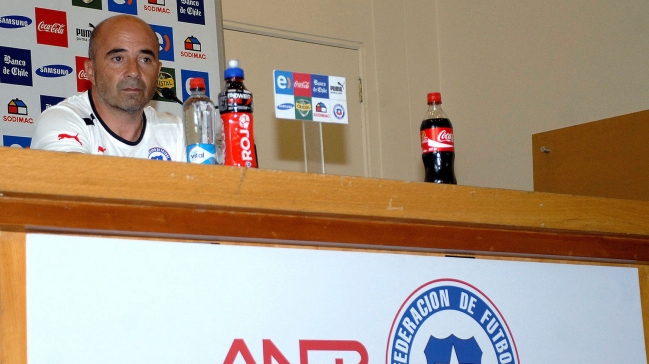 El lapidario informe de Sampaoli para el segundo tiempo de Chile y Colombia El lapidario informe de Sampaoli para el segundo tiempo de Chile y Colombia