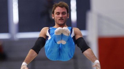  Tomás González ganó bronce en suelo en Portugal  