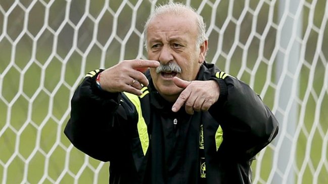 Vicente del Bosque: Tenemos que ser valientes y agresivos como Chile Vicente del Bosque: Tenemos que ser valientes y agresivos como Chile