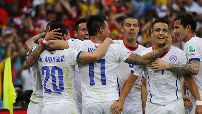 ¡Chao campeones! Chile venció a España y avanzó a octavos de final en Brasil 2014 ¡Chao campeones! Chile venció a España y avanzó a octavos de final en Brasil 2014
