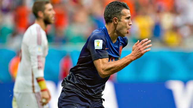 Robin Van Persie: Chile será una gran prueba Robin Van Persie: Chile será una gran prueba