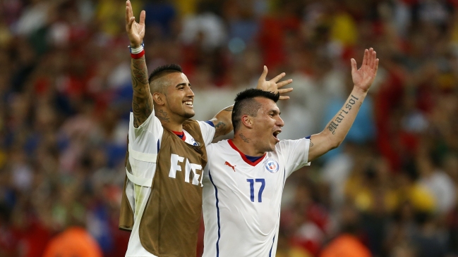 Gary Medel y Arturo Vidal serán titulares ante Brasil a pesar de sus dolencias Gary Medel y Arturo Vidal serán titulares ante Brasil a pesar de sus dolencias