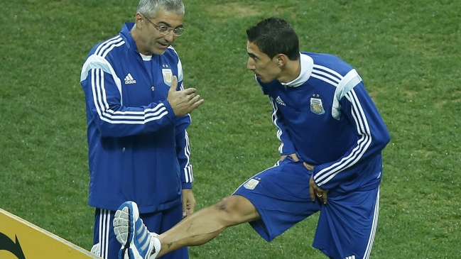 Argentina sigue esperando la recuperación de Angel Di María Argentina sigue esperando la recuperación de Angel Di María