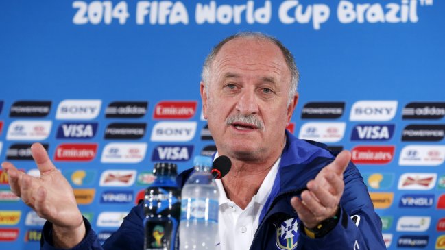 Scolari: No estoy nervioso, el principal objetivo desapareció Scolari: No estoy nervioso, el principal objetivo desapareció