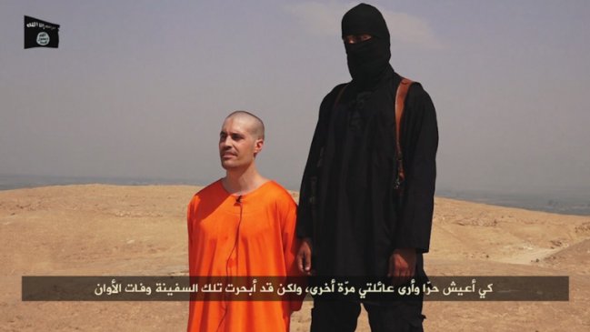 Video muestra supuesta decapitación de periodista de EE.UU. secuestrado en Siria