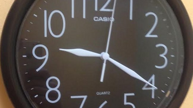 No habrá cambio de hora: Chile quedará con horario de verano No habrá cambio de hora: Chile quedará con horario de verano
