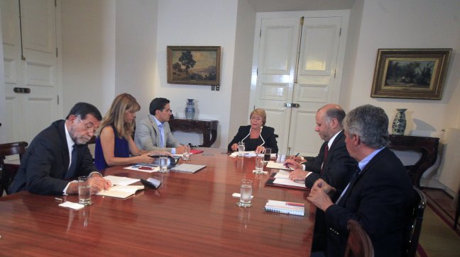 Comité político se reúne en La Moneda Comité político se reúne en La Moneda