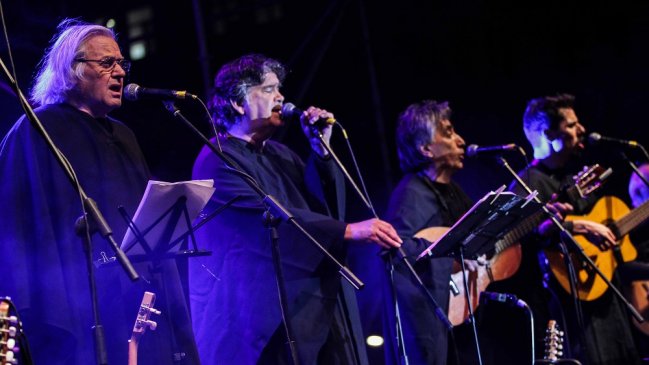 Más de ocho mil personas celebraron junto a Quilapayún sus 50 años de historia