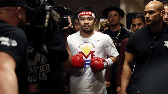 Manny Pacquiao fue demandado por ocultar su lesión antes de la pelea con Mayweather
