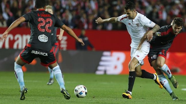 Sevilla no tuvo piedad con Celta de Vigo en la ida de semifinales en Copa del Rey
