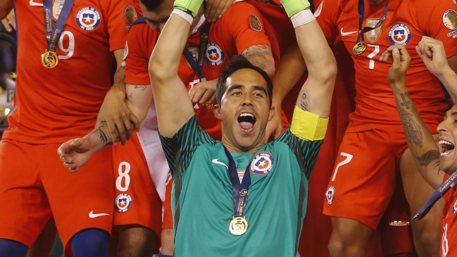 Claudio Bravo: Esta es una lección, somos los únicos que creemos en el equipo Claudio Bravo: Esta es una lección, somos los únicos que creemos en el equipo