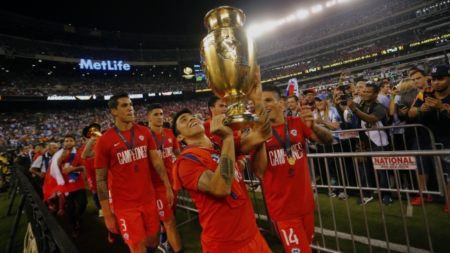 El día después del título obtenido por Chile en la Copa América Centenario El día después del título obtenido por Chile en la Copa América Centenario