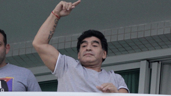 Maradona: Perdimos contra Chile, no contra la Holanda del 74 Maradona: Perdimos contra Chile, no contra la Holanda del 74