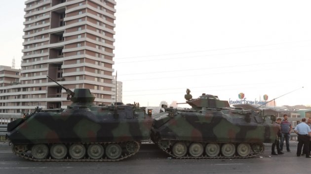El intento de golpe de Estado en Turquía