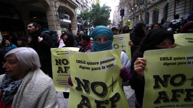 Este domingo se realizará la marcha nacional contra las AFP
