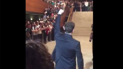   Así fue la emotiva recepción de 