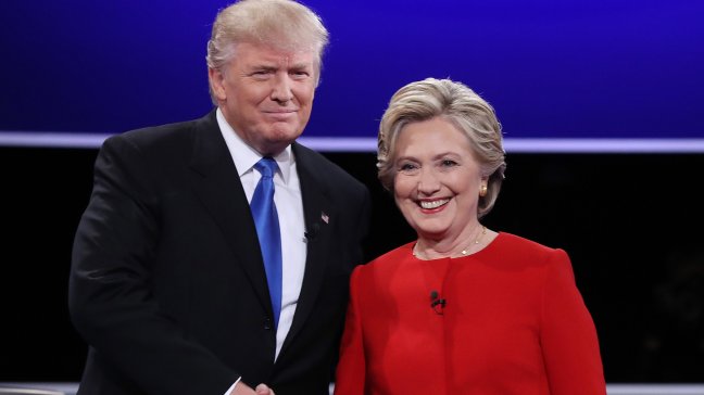 El primer debate presidencial entre Hillary Clinton y Donald Trump