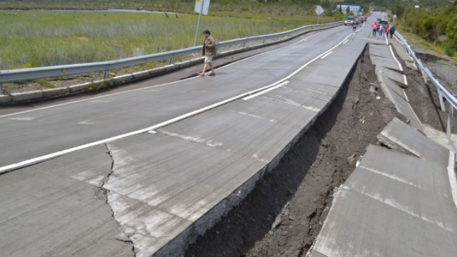 Quellón se desplazó 17 centímetros tras terremoto de Chiloé