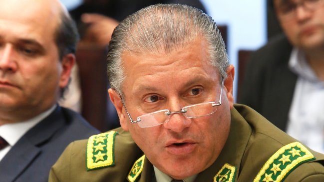 General director de Carabineros no descartó 