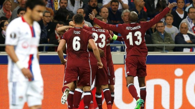 Los resultados de ida en los cuartos de final de la Europa League Los resultados de ida en los cuartos de final de la Europa League
