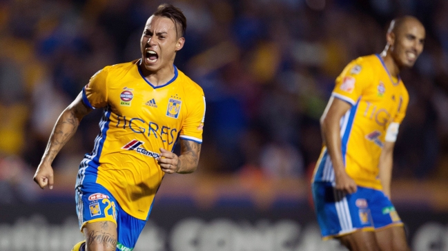 Eduardo Vargas y Tigres enfrentan a Pachuca en la primera final de la Concachampions Eduardo Vargas y Tigres enfrentan a Pachuca en la primera final de la Concachampions