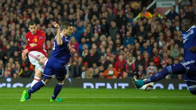 Manchester United debió recurrir al alargue para eliminar a Anderlecht en la Europa League Manchester United debió recurrir al alargue para eliminar a Anderlecht en la Europa League