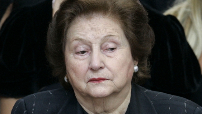 Lucía Hiriart recibe pensión mensual de 3,1 millones de pesos de Capredena