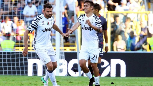 Erick Pulgar fue titular en la caída de Bologna ante Juventus en la Serie A