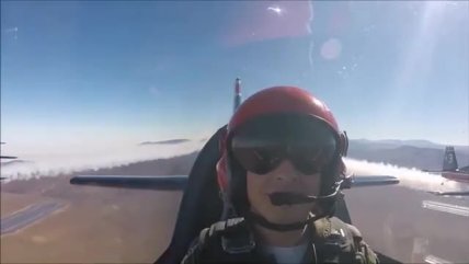   De capitán a capitán, la arenga desde el cielo chileno de los Halcones de la FACh 