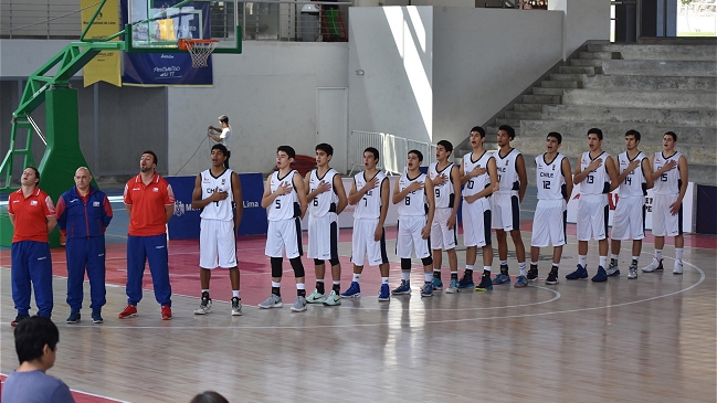 Chile y Ecuador chocan en semifinales del Sudamericano sub 17 de baloncesto
