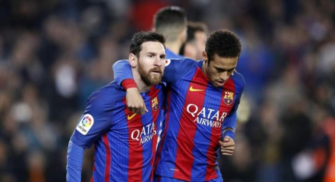 La emotiva despedida de Lionel Messi a Neymar La emotiva despedida de Lionel Messi a Neymar