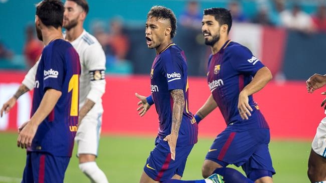 Luis Suárez se despidió de Neymar y le pidió que no cambie nunca Luis Suárez se despidió de Neymar y le pidió que no cambie nunca