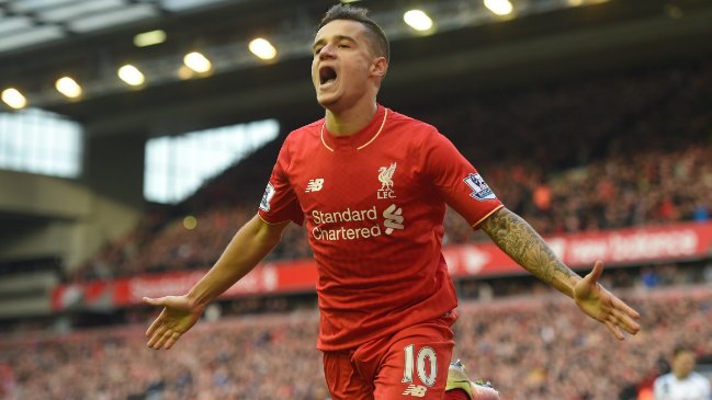 Liverpool rechazó oferta de 100 millones de euros de Barcelona por Philippe Coutinho Liverpool rechazó oferta de 100 millones de euros de Barcelona por Philippe Coutinho