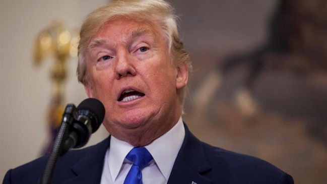Trump dice que EEUU está 