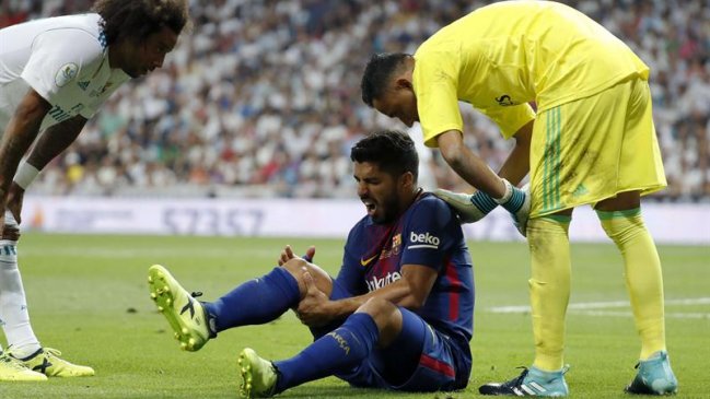 Luis Suárez preocupa a la selección de Uruguay: Sufrió molstias en la Supercopa de España Luis Suárez preocupa a la selección de Uruguay: Sufrió molstias en la Supercopa de España