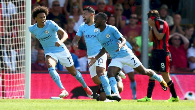 Manchester City salvó agónica victoria ante Bournemouth en la liga inglesa Manchester City salvó agónica victoria ante Bournemouth en la liga inglesa