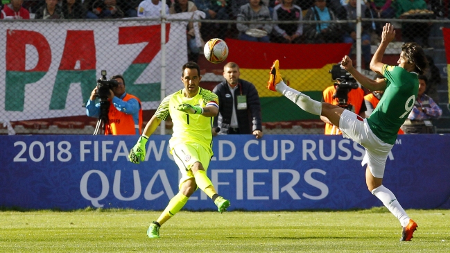Claudio Bravo: Seguiremos en nuestro propósito de llevar a Chile al Mundial Claudio Bravo: Seguiremos en nuestro propósito de llevar a Chile al Mundial