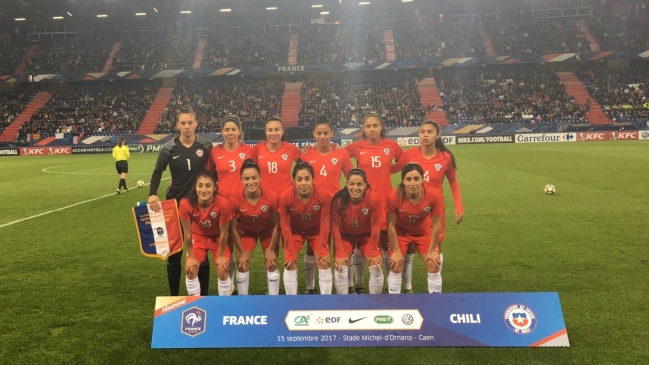 La selección chilena femenina visita a Francia en un duelo amistoso La selección chilena femenina visita a Francia en un duelo amistoso