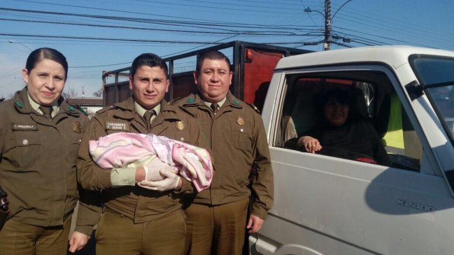 Carabineros asistieron un parto de emergencia frente a cuartel de Rahue Alto Carabineros asistieron un parto de emergencia frente a cuartel de Rahue Alto
