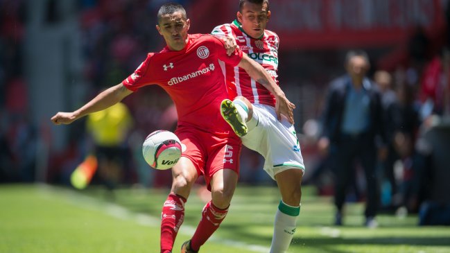 Toluca de Osvaldo González cayó ante América en la liga mexicana