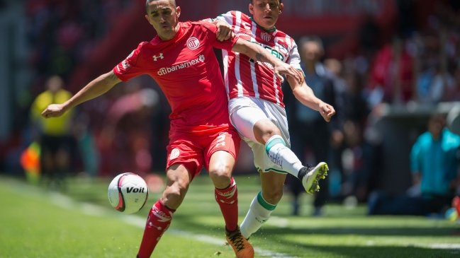 Osvaldo González anotó un golazo en triunfo de Toluca ante Lobos BUAP