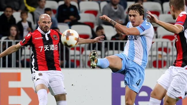 Lazio superó a Niza y se puso al frente del Grupo K en la Europa League Lazio superó a Niza y se puso al frente del Grupo K en la Europa League