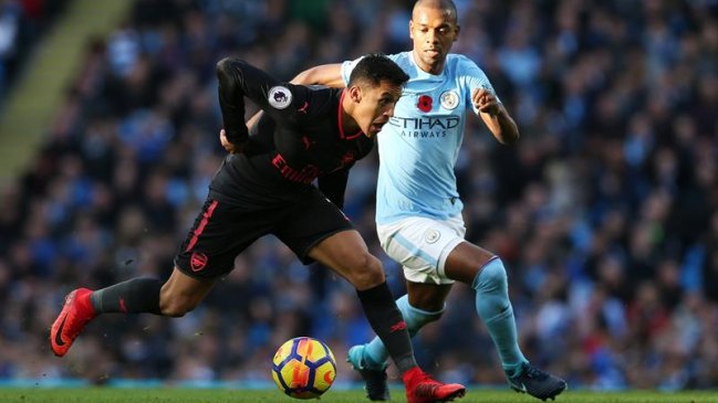 Alexis Sánchez sufrió junto a Arsenal una sólida victoria de Manchester City Alexis Sánchez sufrió junto a Arsenal una sólida victoria de Manchester City