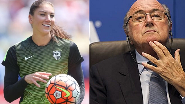Destacada futbolista estadounidense acusó a Josepp Blatter de acoso sexual Destacada futbolista estadounidense acusó a Josepp Blatter de acoso sexual