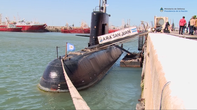 Un submarino argentino se encuentra desaparecido